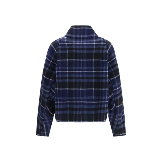 PINKO Blue Wool Oves Aries Shell Jacket