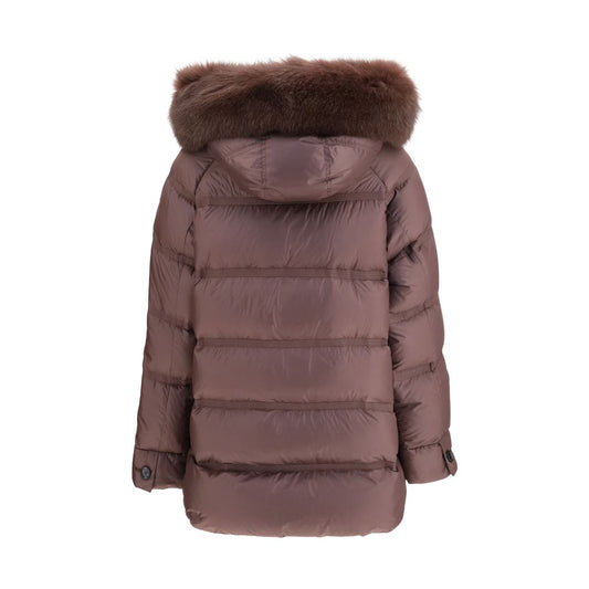 Peuterey Bordeaux Polyester Full-Length Jacket