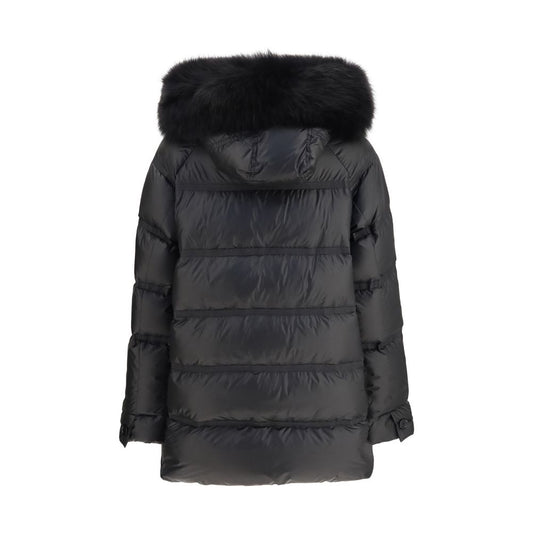 Peuterey Black Polyester Full-Length Jacket