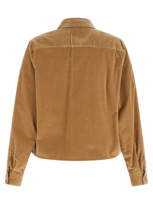 Max Mara Beige Cotton Denim Jacket