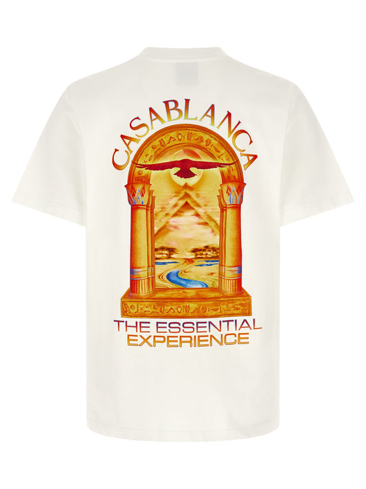 Casablanca White Organic Cotton T-Shirt