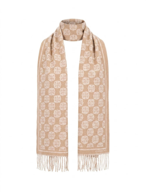 Givenchy Beige Wool Scarf