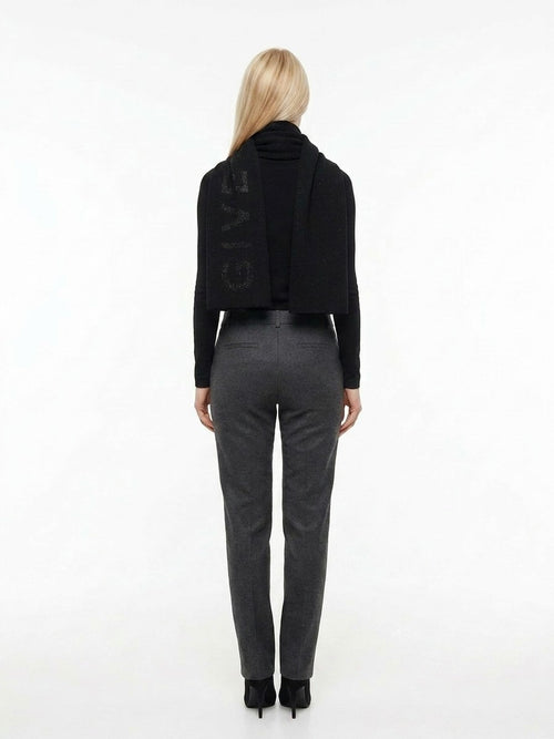 Givenchy Black Wool Scarf