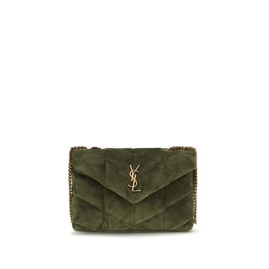 Saint Laurent Bicolor Calf Leather Bos Taurus Wallet