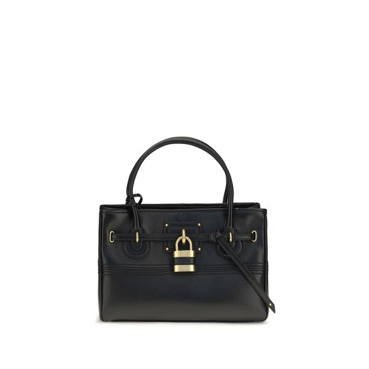 Chloé Black Buffalo Leather Shoulder Bag