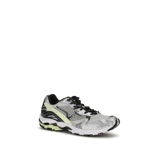 MIZUNO Gray Fabric Athletic Sneakers