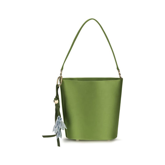 Self-Portrait Bicolor Polyester Backet Bag