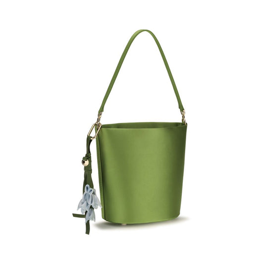 Self-Portrait Bicolor Polyester Backet Bag