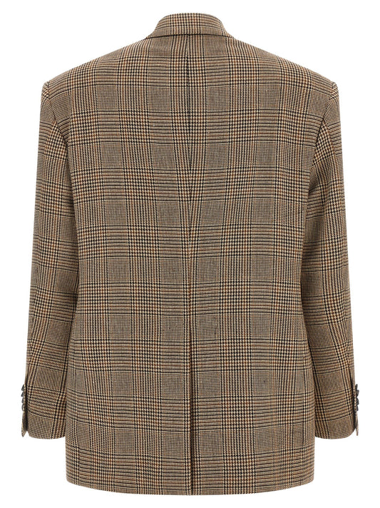 Tagliatore Brown Polyester Blazer