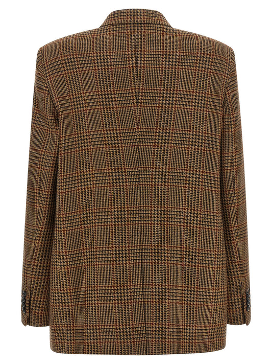 Tagliatore Brown Virgin Wool Blazer