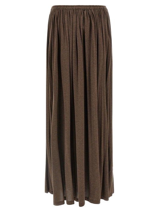 Max Mara Brown Lyocell Mini Skirt