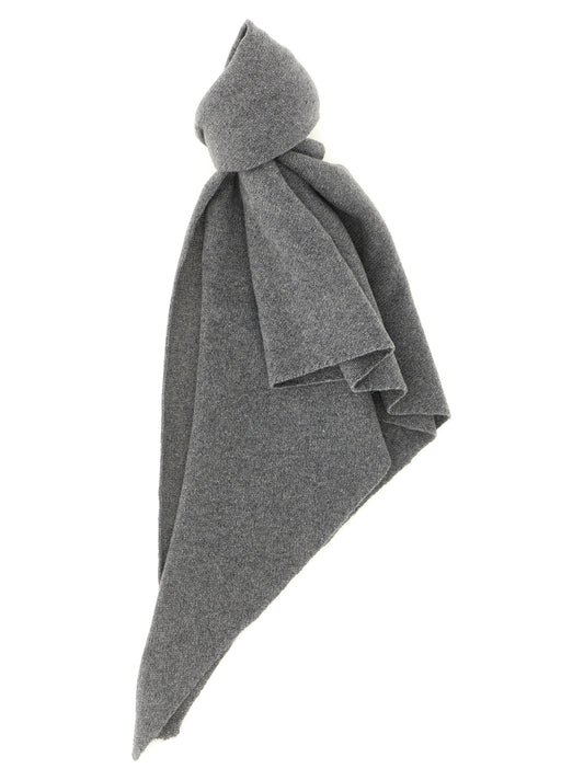 NUDE Gray Cashmere Accessories