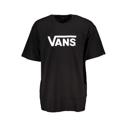 Vans Black Cotton Men's T-Shirt