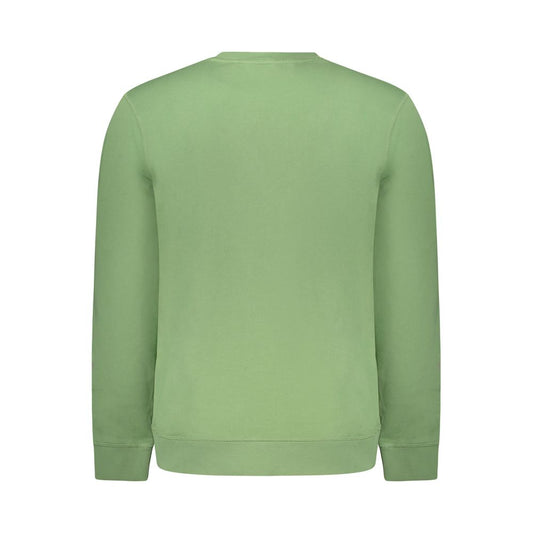 Hugo Boss Green Cotton Men's Sweatshirt