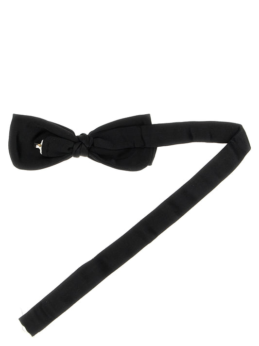Pal Zileri Black Silk Bowtie