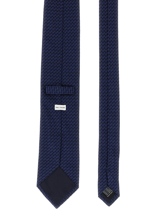 Pal Zileri Blue Silk Tie