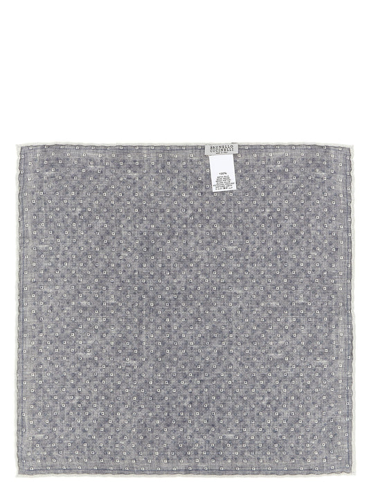 Brunello Cucinelli Multicolor Silk Foulard