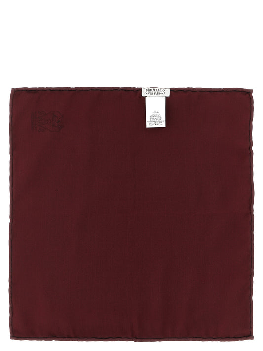 Brunello Cucinelli Bordeaux Silk Other Accessories