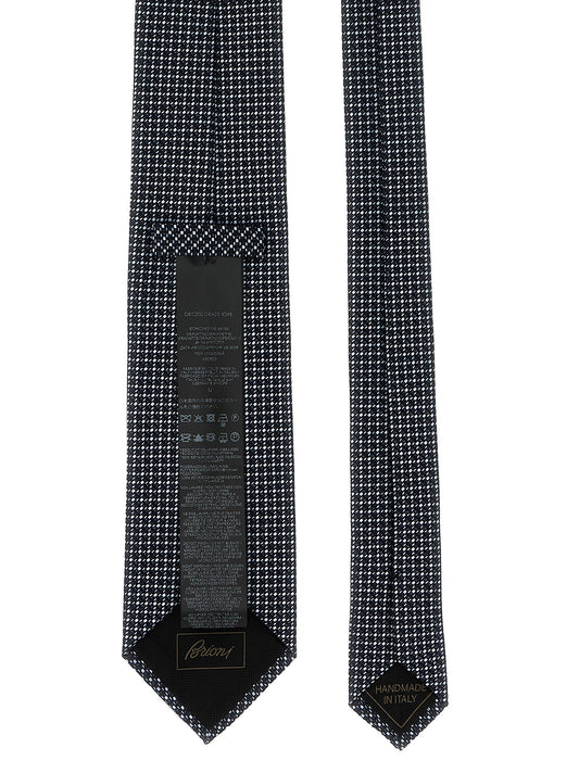 Brioni Blue Silk Tie