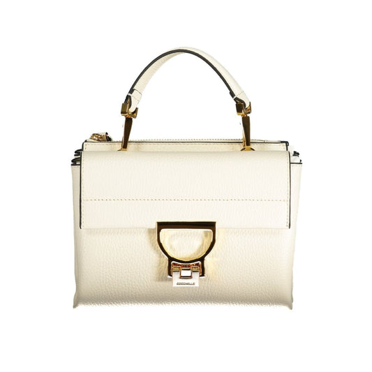 Coccinelle White Leather Women's Bag