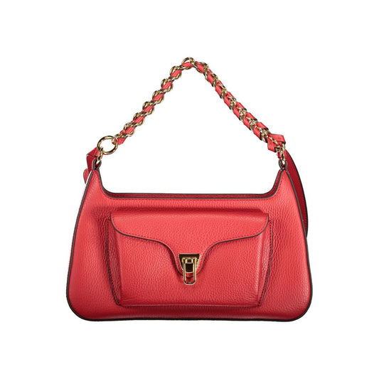 Coccinelle Rosso Leather Women's Bag