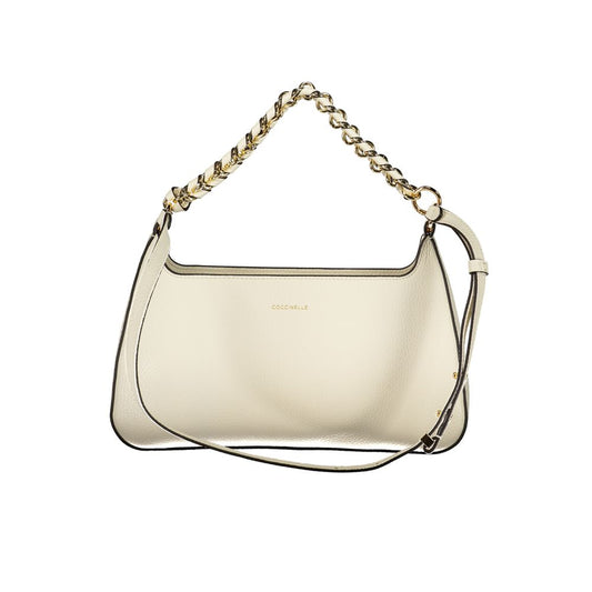 Coccinelle Bianco Leather Women's Bag