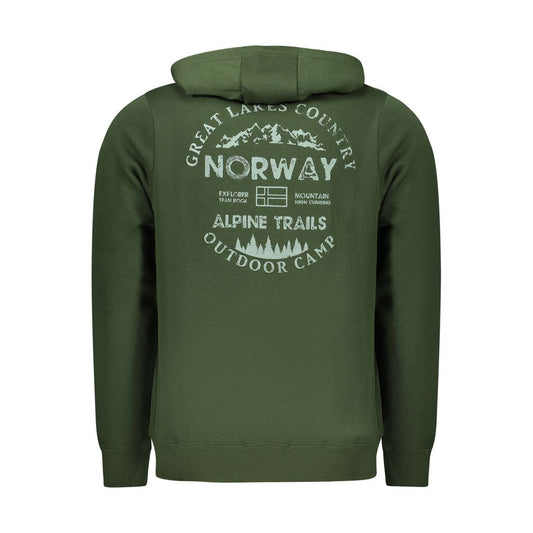Norway 1963 Verde Cotton Men Sweatshirt