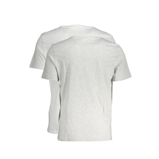 Fila Gray Cotton T-Shirt