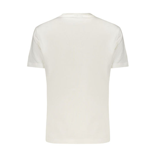 Desigual White Cotton T-Shirt