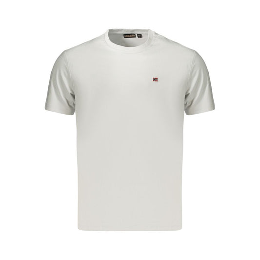 Napapijri Gray Cotton T-Shirt