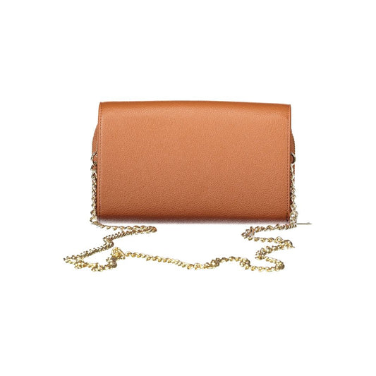 Mario Valentino Brown Polyurethane Women's Wallet