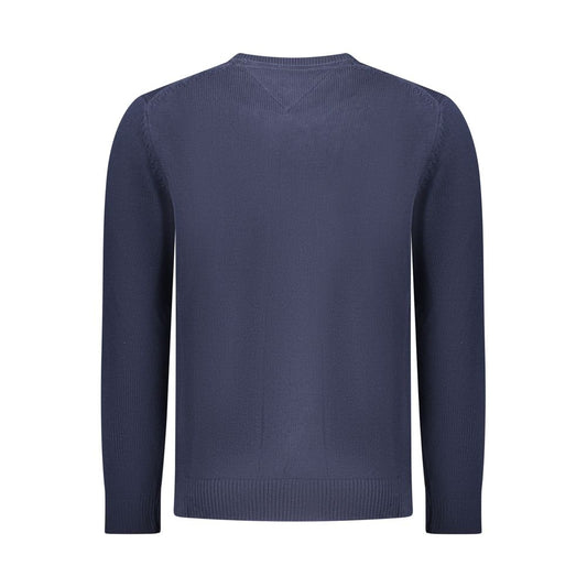 Tommy Hilfiger Blue Cotton Men's Sweater