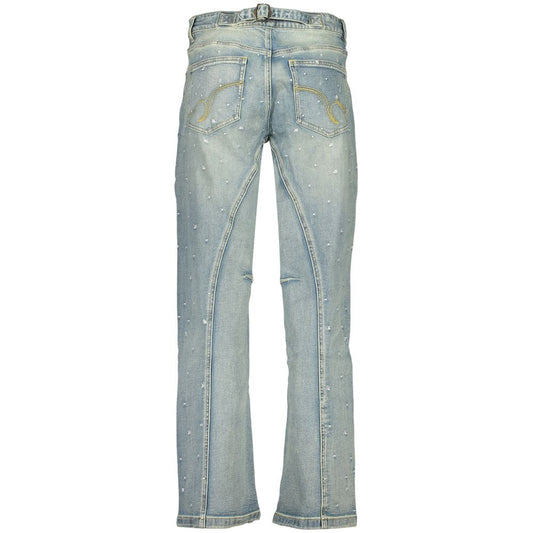 Desigual Blue Cotton Jeans Denim