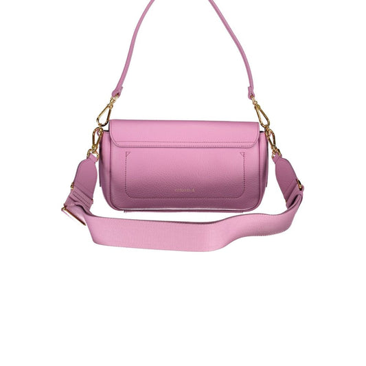 Coccinelle Purple Leather Handbag
