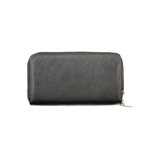 Mario Valentino Black Polyethylene Wallet
