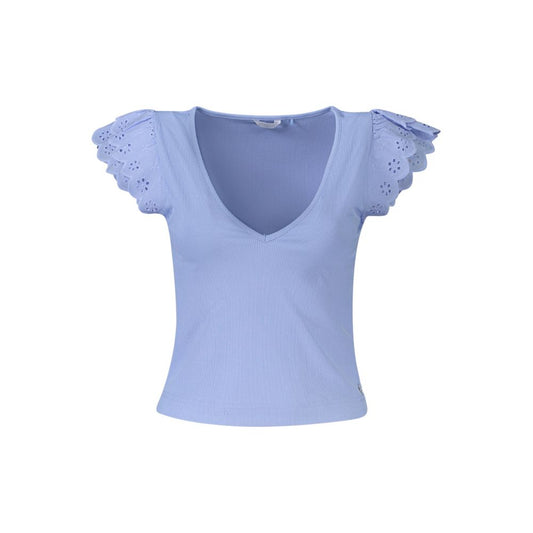 Guess Jeans Blue Polyester T-Shirt