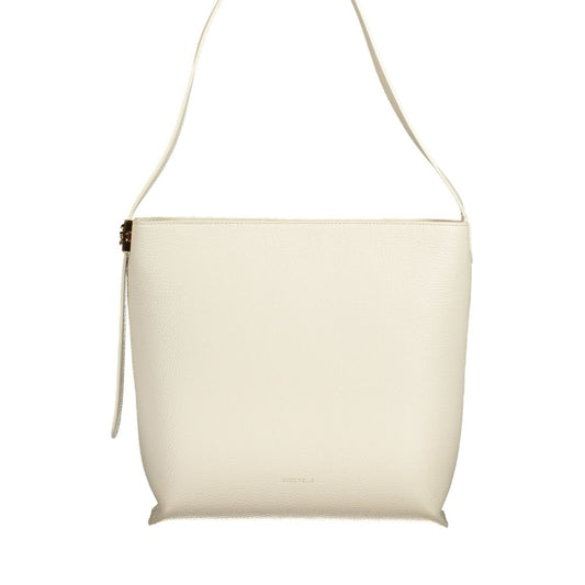 Coccinelle White Leather Handbag
