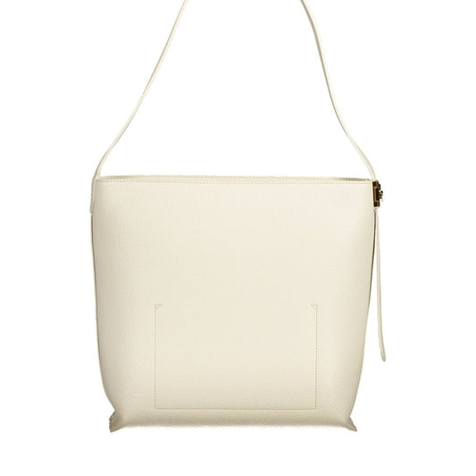 Coccinelle White Leather Handbag