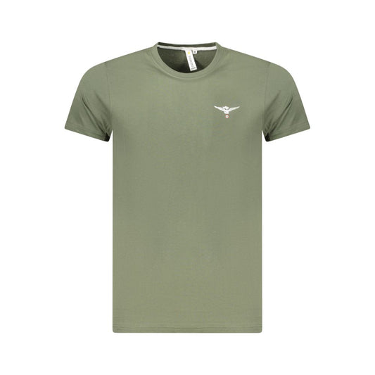 Accademia Militare Green Cotton Men's T-Shirt