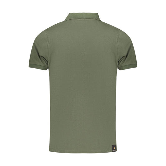 Accademia Militare Green Cotton Men's Polo