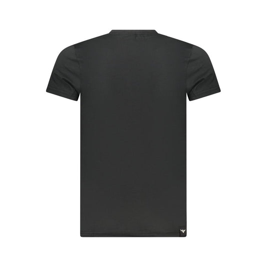 Accademia Militare Black Cotton Men's T-Shirt