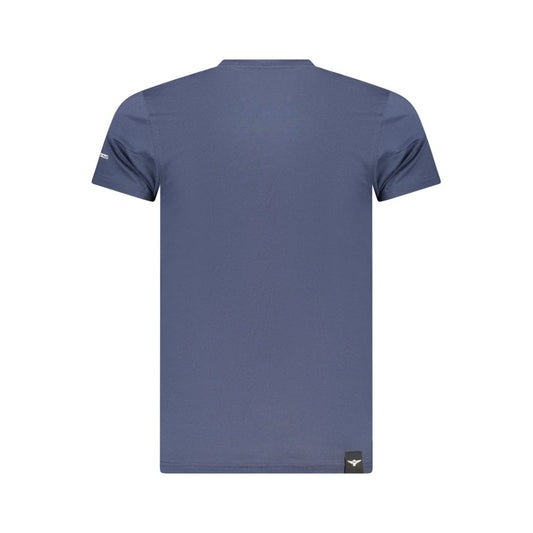 Accademia Militare Blue Cotton Men's T-Shirt