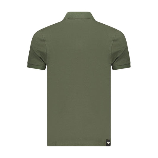 Accademia Militare Green Cotton Men's Polo