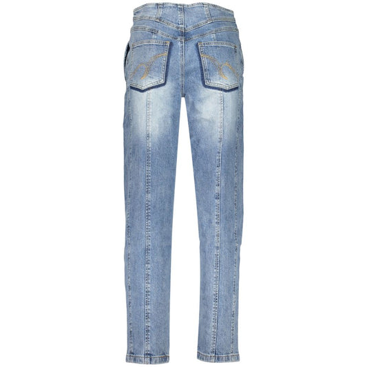 Desigual Azzurro Cotton Women's Jeans