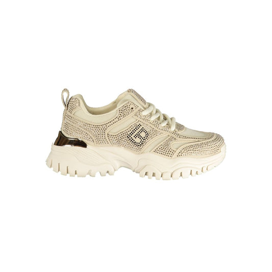 Laura Biagiotti Beige Polyurethane Women's Sneaker
