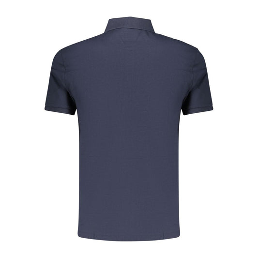 Calvin Klein Blue Cotton Men's Polo Shirt