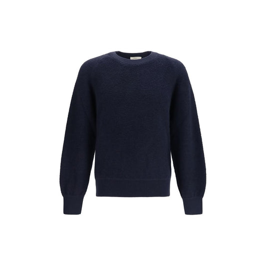 Piacenza Cashmere Blue Wool Oves Aries Sweatshirt