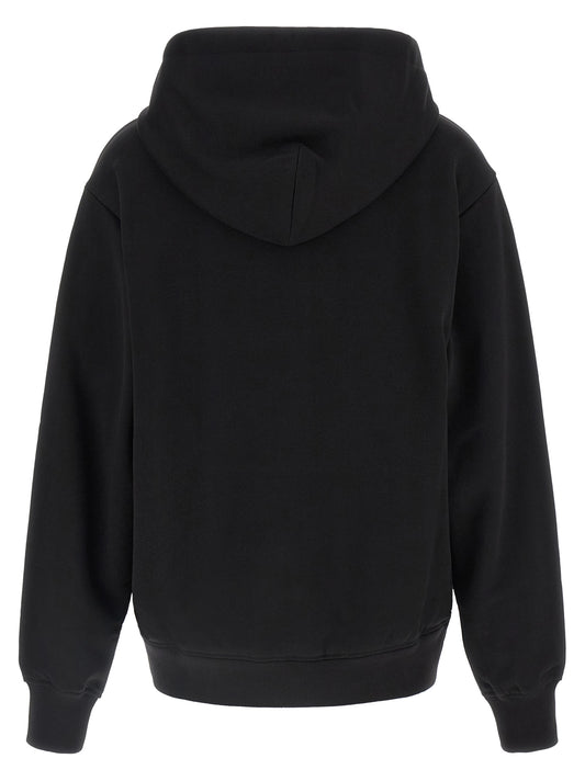 Dolce & Gabbana Black Cotton Hoodie