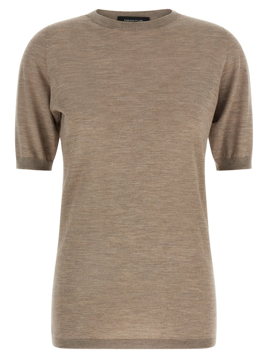 Fabiana Filippi Beige Cashmere Cardigan