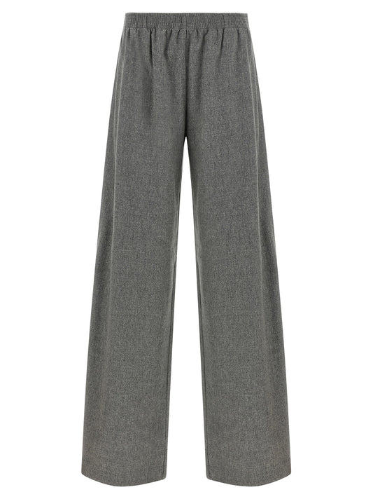 Fabiana Filippi Gray Virgin Wool Cargo Pants